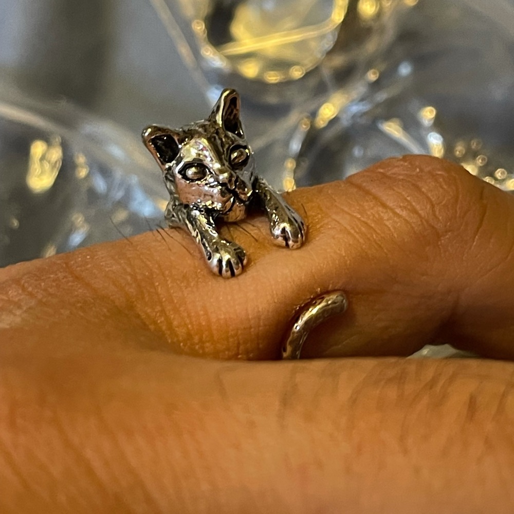 Cat Ring, One Size - Picture 2 of 2